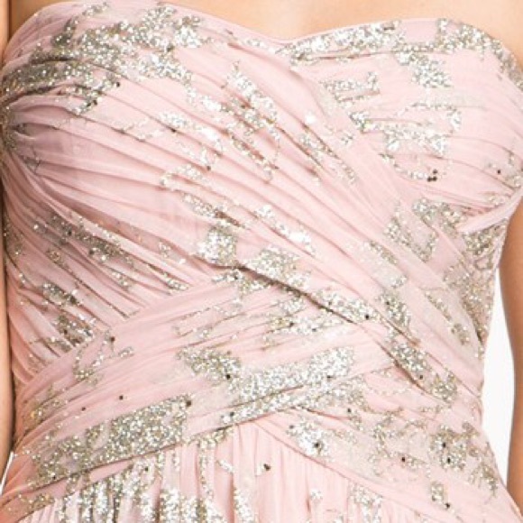 Blush Glitter Gown - Picture 8 of 12